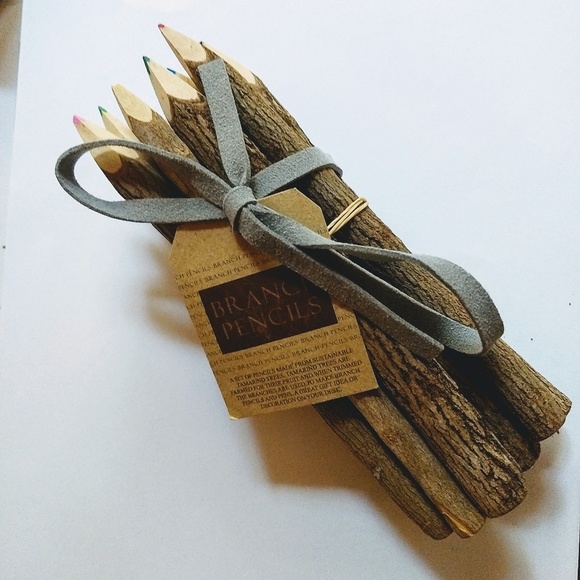 Siam Mandalay Other - 10 Colored Branch Pencils Siam Mandalay NWT